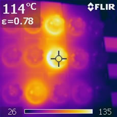 Elektroprüfung Thermografie 1