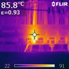 Elektroprüfung Thermografie 1